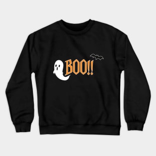 Boo Scary Halloween Crewneck Sweatshirt